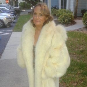 Lady's Full Length Mink & Sable Fur Coat